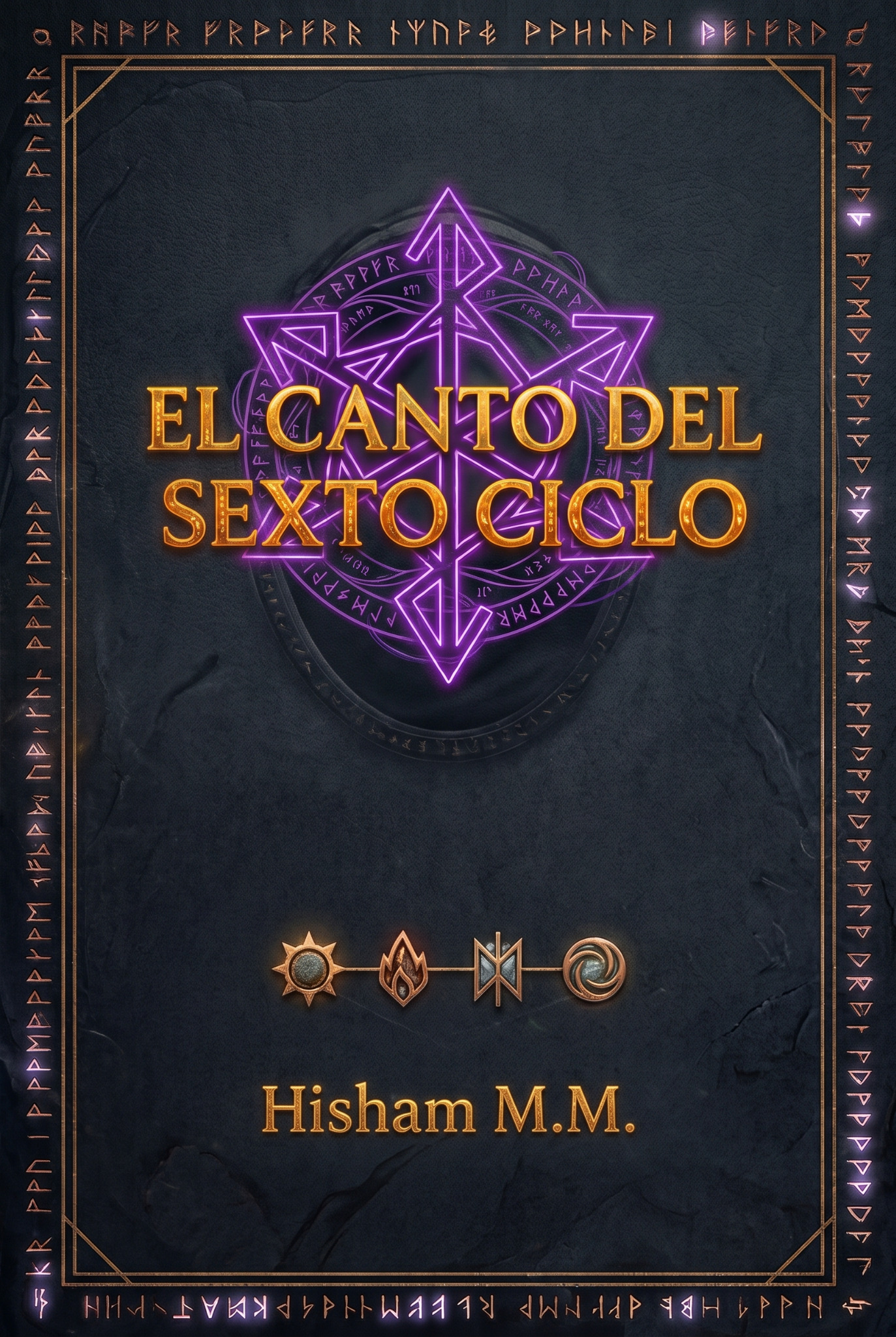 Portada de El Canto del Sexto Ciclo, de Hisham M.M.